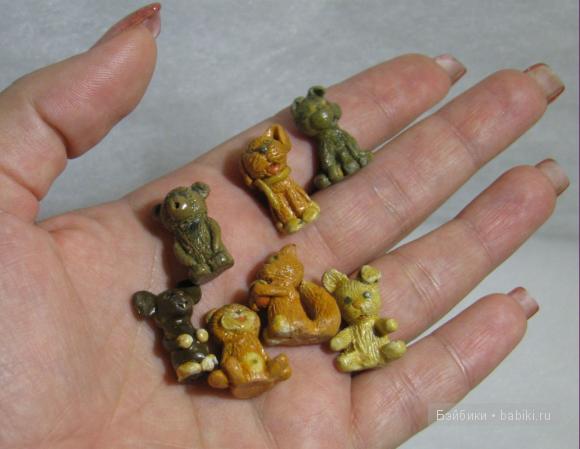 Мои милые зверюшки — Лепка авторских игрушек и папье