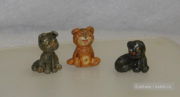 Мои милые зверюшки — Лепка авторских игрушек и папье