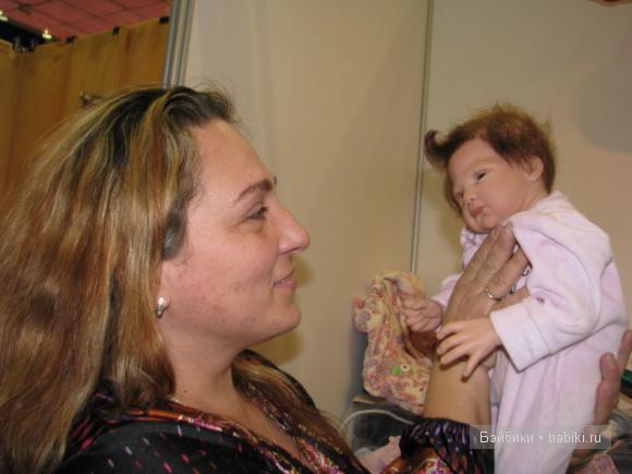 Российские мастера реборн на выставке кукол Moscow Fair 2011