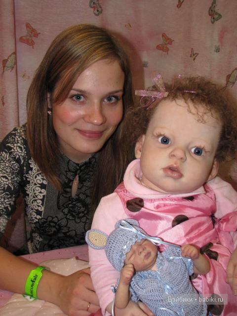 Российские мастера реборн на выставке кукол Moscow Fair 2011