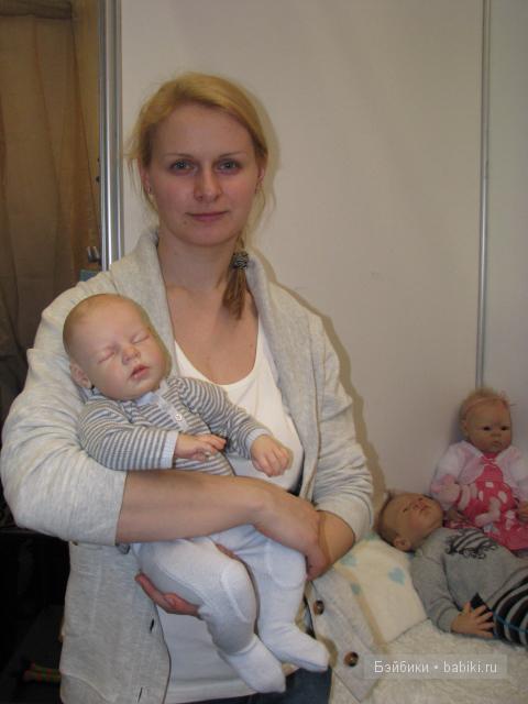 Российские мастера реборн на выставке кукол