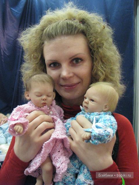 Российские мастера реборн на выставке кукол Moscow Fair 2011