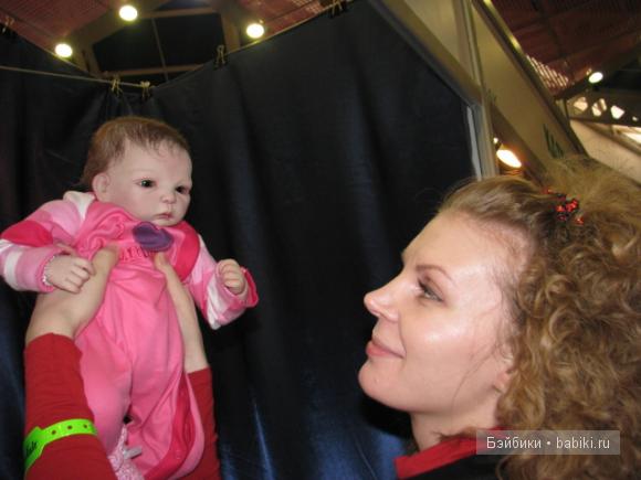Российские мастера реборн на выставке кукол Moscow Fair 2011
