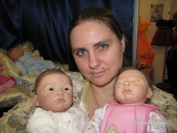 Российские мастера реборн на выставке кукол