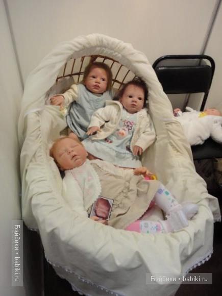 Российские мастера реборн на выставке кукол Moscow Fair 2011