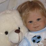 Мой пасхальный мальчик! Коллекционная кукла Ludwig от  Gaby Rademann