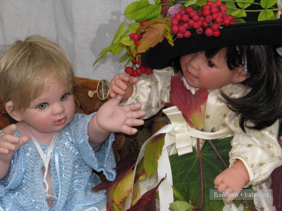 Осень... осень - коллекционная кукла от LEE MIDDLETON BY REVA (фото 10)