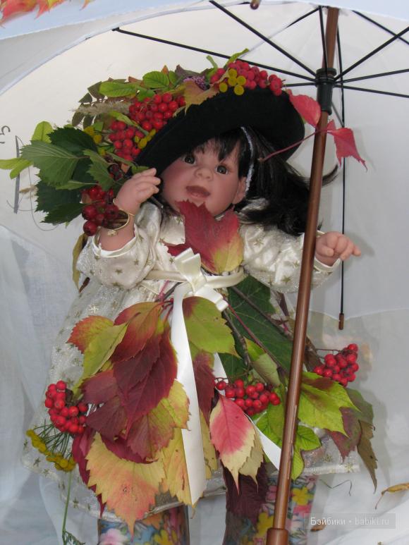 Осень... осень - коллекционная кукла от LEE MIDDLETON BY REVA (фото 2)