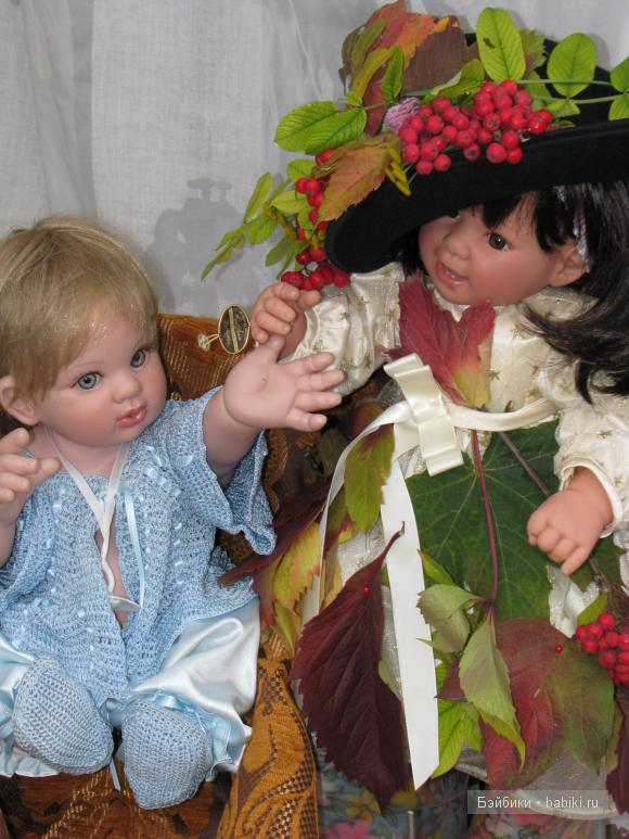 Осень... осень - коллекционная кукла от LEE MIDDLETON BY REVA (фото 9)