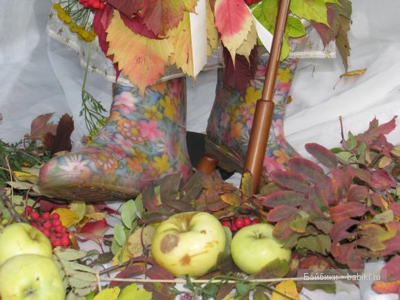 Осень... осень - коллекционная кукла от LEE MIDDLETON BY REVA