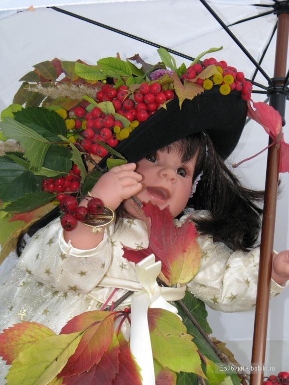 Осень... осень - коллекционная кукла от LEE MIDDLETON BY REVA (фото 6)