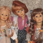 Сказка Беляночка и Розочка - куклы Helen, Филипп и Мария - автор B.Feigespan-Hirsch, Bettina