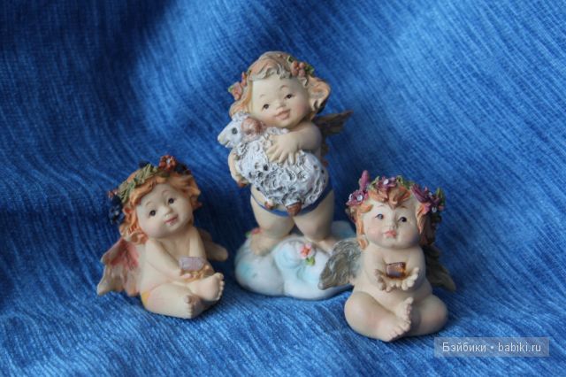 Мои Ангелочки — Фарфоровые статуэтки и фигурки: винтаж