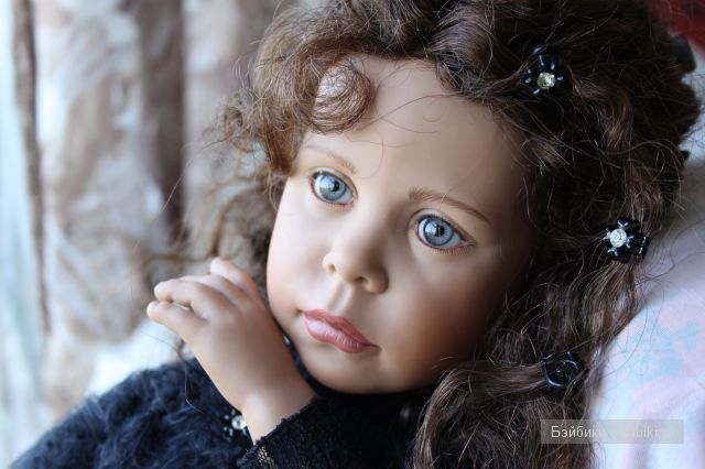 Лиза. Коллекционная кукла от Annemarie Hase