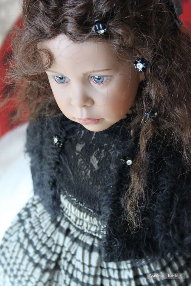Лиза. Коллекционная кукла от Annemarie Hase