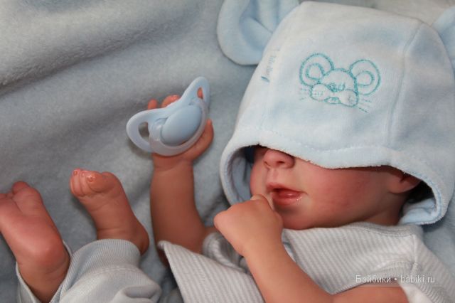 Малыш Мишка(Мишонок) - кукла реборн молд от Marita Winters (фото 9)