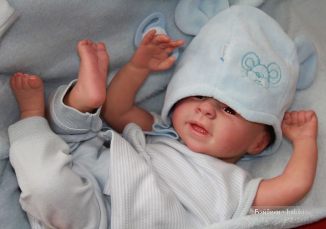 Малыш Мишка(Мишонок) - кукла реборн молд от Marita Winters (фото 7)