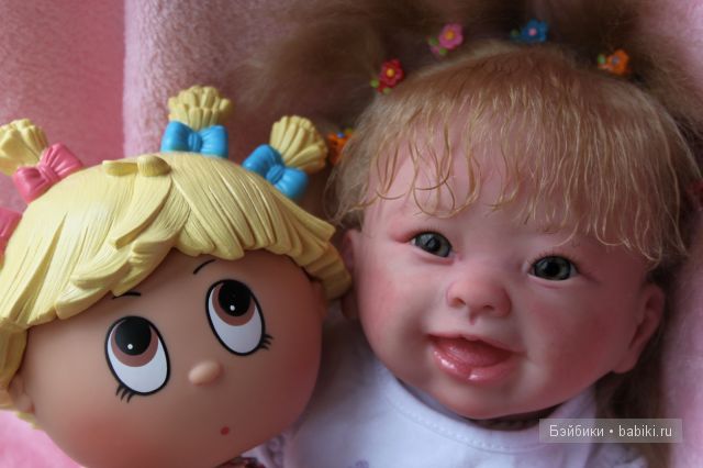 Улыбончик №2 или Солнышко для мамы... кукла реборн Antoinette Kit by Linda Murray