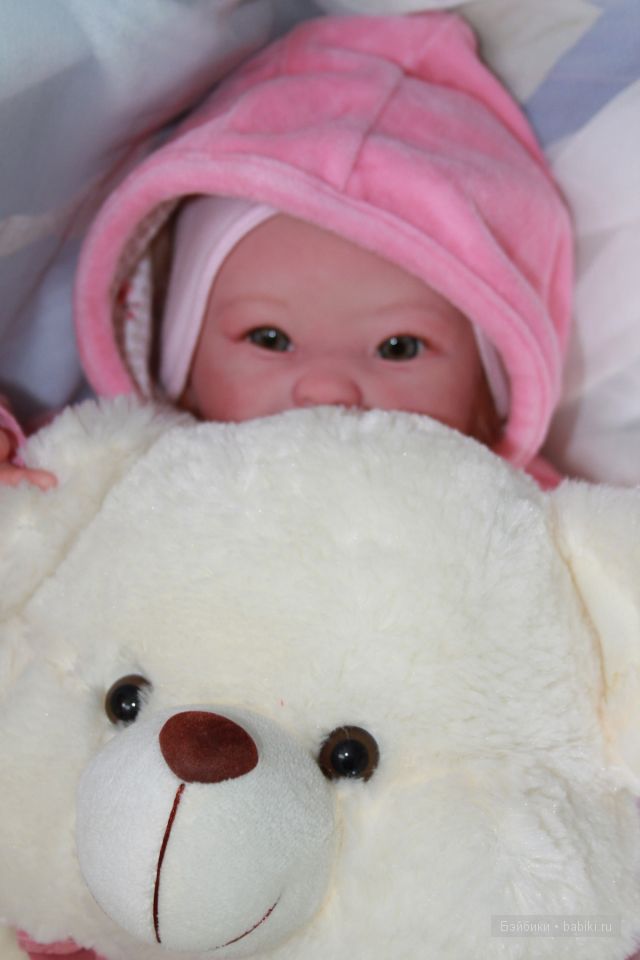 Улыбончик №2 или Солнышко для мамы... кукла реборн Antoinette Kit by Linda Murray