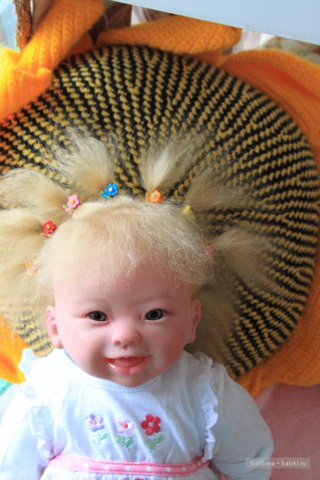 Улыбончик №2 или Солнышко для мамы... кукла реборн Antoinette Kit by Linda Murray