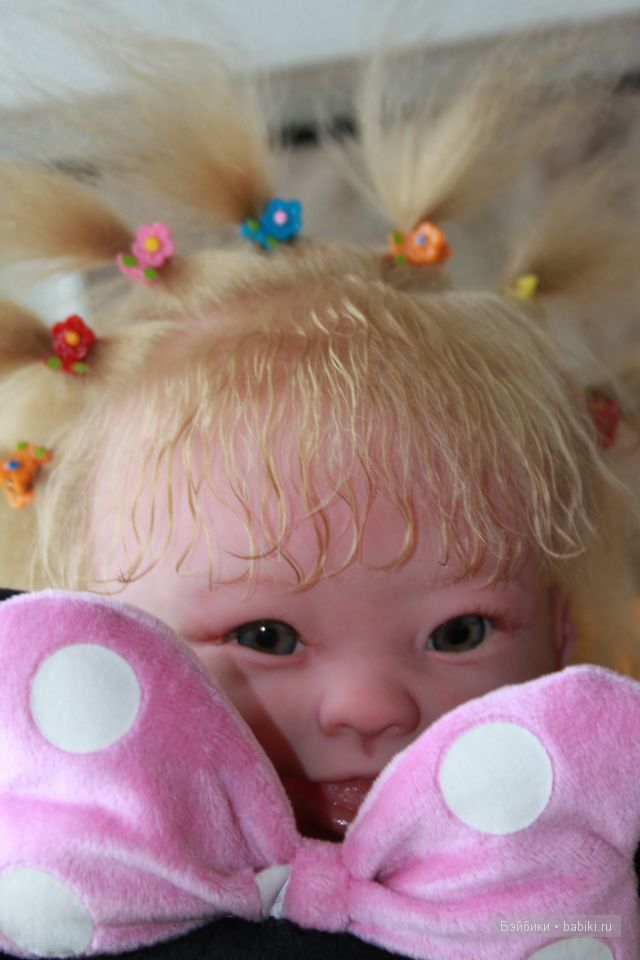 Улыбончик №2 или Солнышко для мамы... кукла реборн Antoinette Kit by Linda Murray