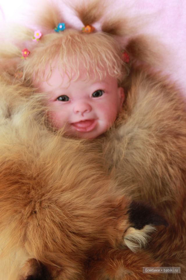 Улыбончик №2 или Солнышко для мамы... кукла реборн Antoinette Kit by Linda Murray