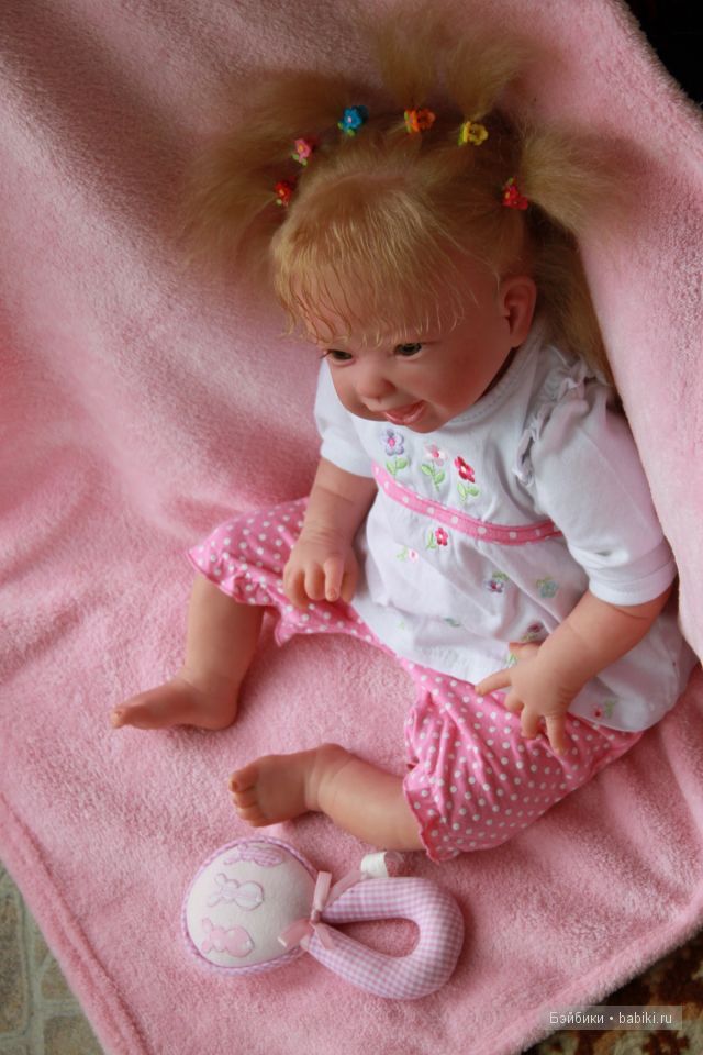 Улыбончик №2 или Солнышко для мамы... кукла реборн Antoinette Kit by Linda Murray