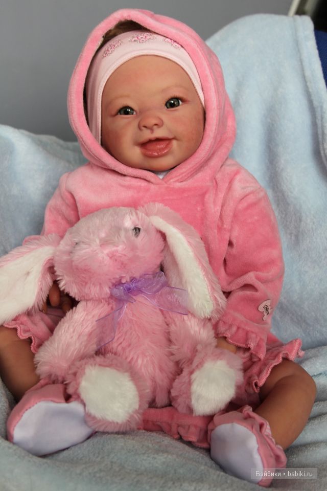 Улыбончик №2 или Солнышко для мамы... кукла реборн Antoinette Kit by Linda Murray