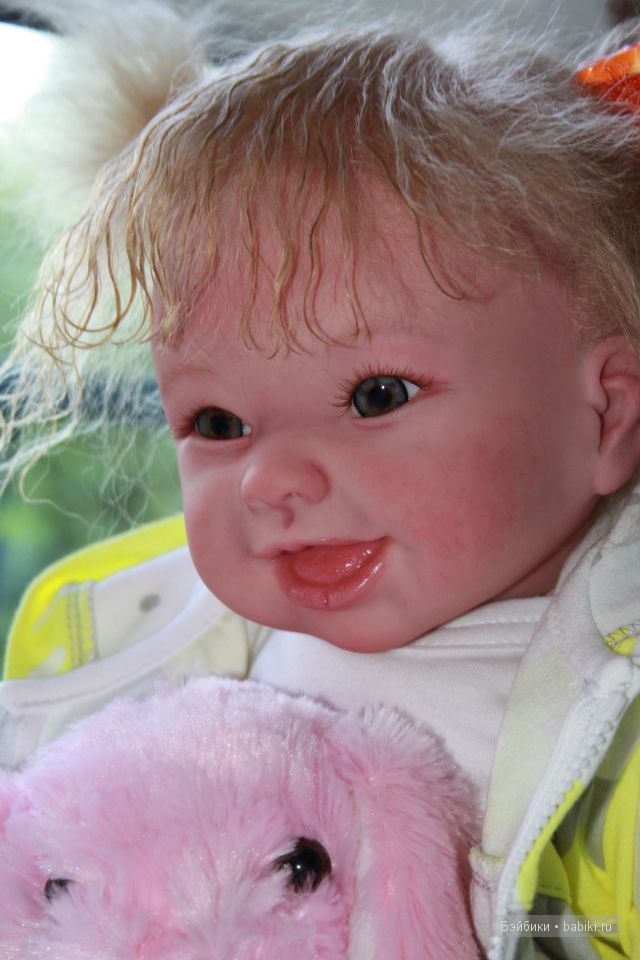 Улыбончик №2 или Солнышко для мамы... кукла реборн Antoinette Kit by Linda Murray