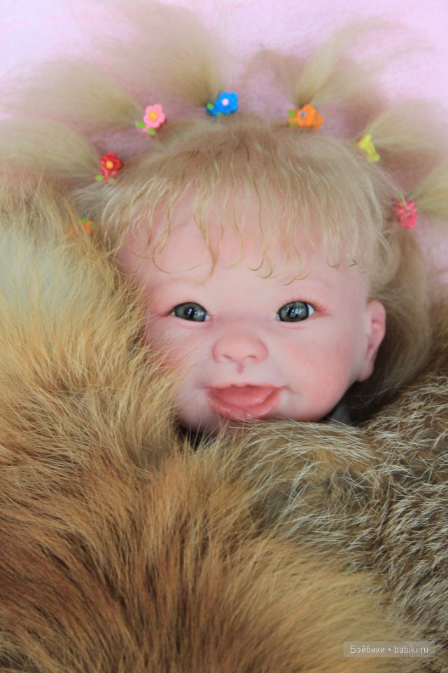 Улыбончик №2 или Солнышко для мамы... кукла реборн Antoinette Kit by Linda Murray