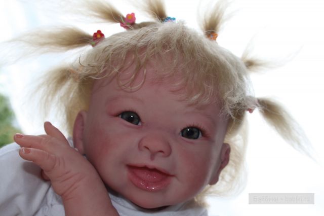 Улыбончик №2 или Солнышко для мамы... кукла реборн Antoinette Kit by Linda Murray