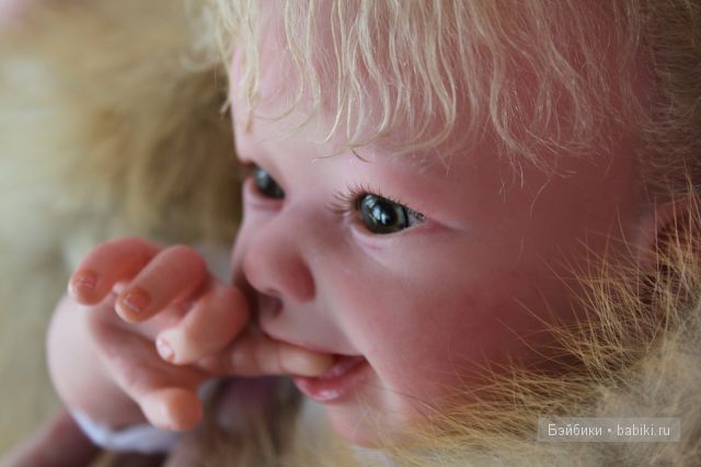 Улыбончик №2 или Солнышко для мамы... кукла реборн Antoinette Kit by Linda Murray