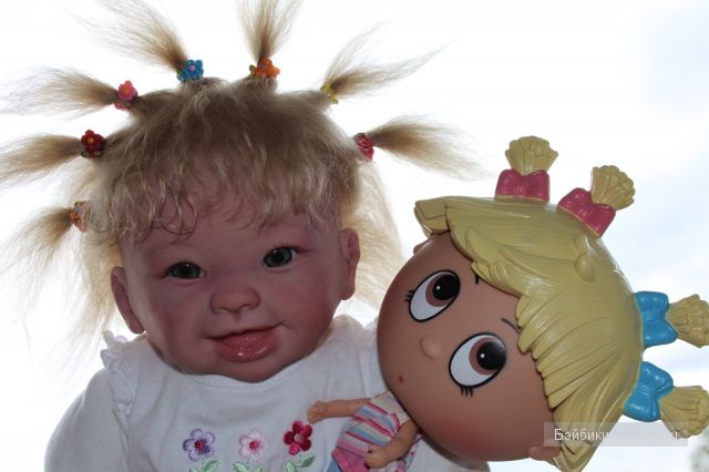 Улыбончик №2 или Солнышко для мамы... кукла реборн Antoinette Kit by Linda Murray