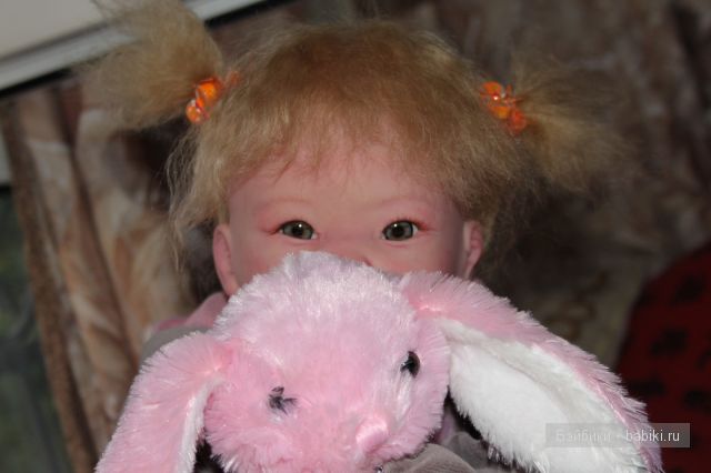 Улыбончик №2 или Солнышко для мамы... кукла реборн Antoinette Kit by Linda Murray (фото 7)