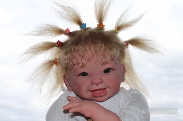 Улыбончик №2 или Солнышко для мамы... кукла реборн Antoinette Kit by Linda Murray