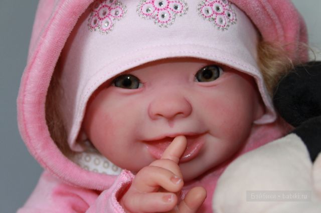 Улыбончик №2 или Солнышко для мамы... кукла реборн Antoinette Kit by Linda Murray