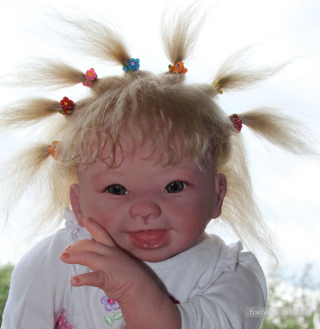 Улыбончик №2 или Солнышко для мамы... кукла реборн Antoinette Kit by Linda Murray