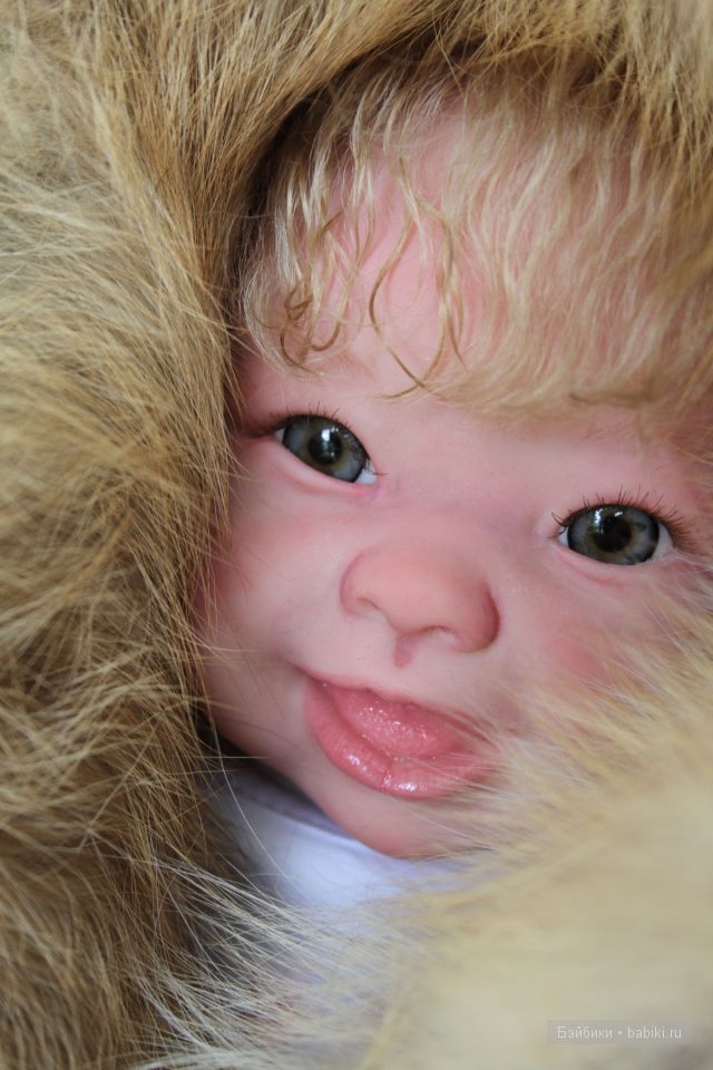 Улыбончик №2 или Солнышко для мамы... кукла реборн Antoinette Kit by Linda Murray