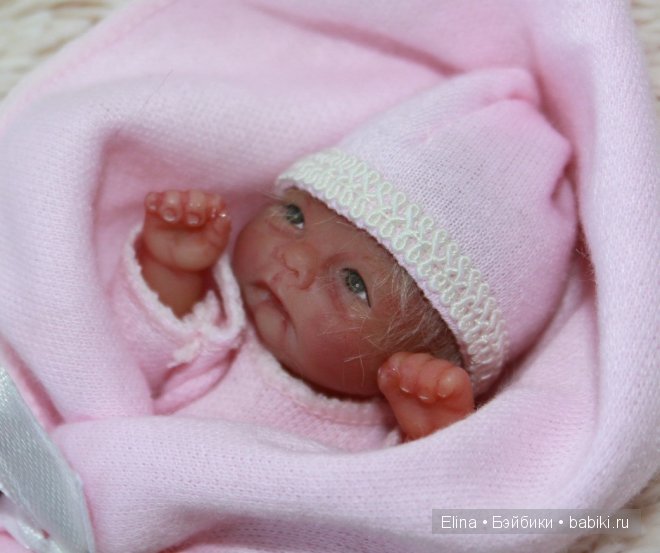 Снежиночка-мини реборнчик