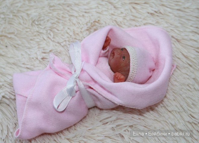 Снежиночка-мини реборнчик