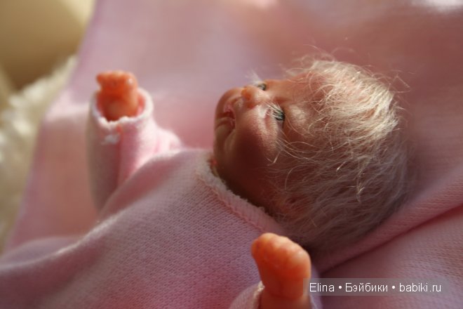 Снежиночка-мини реборнчик (фото 6)