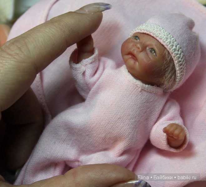 Снежиночка-мини реборнчик