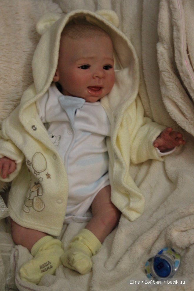 Максюша-кукла реборн Элины Кудрявцевой (фото 3)