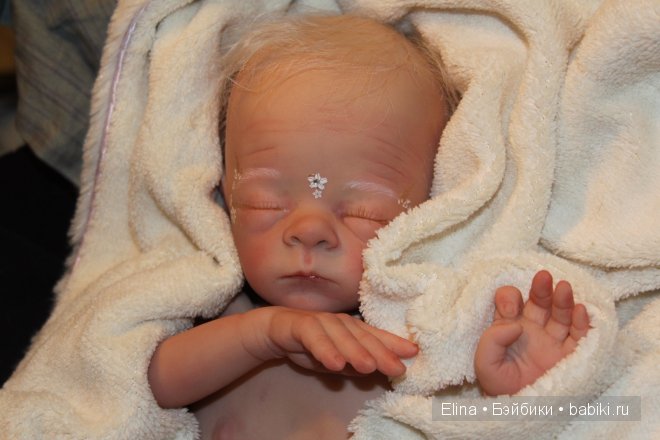"Мамина Радость" кукла реборн Элины Кудрявцевой (фото 5)