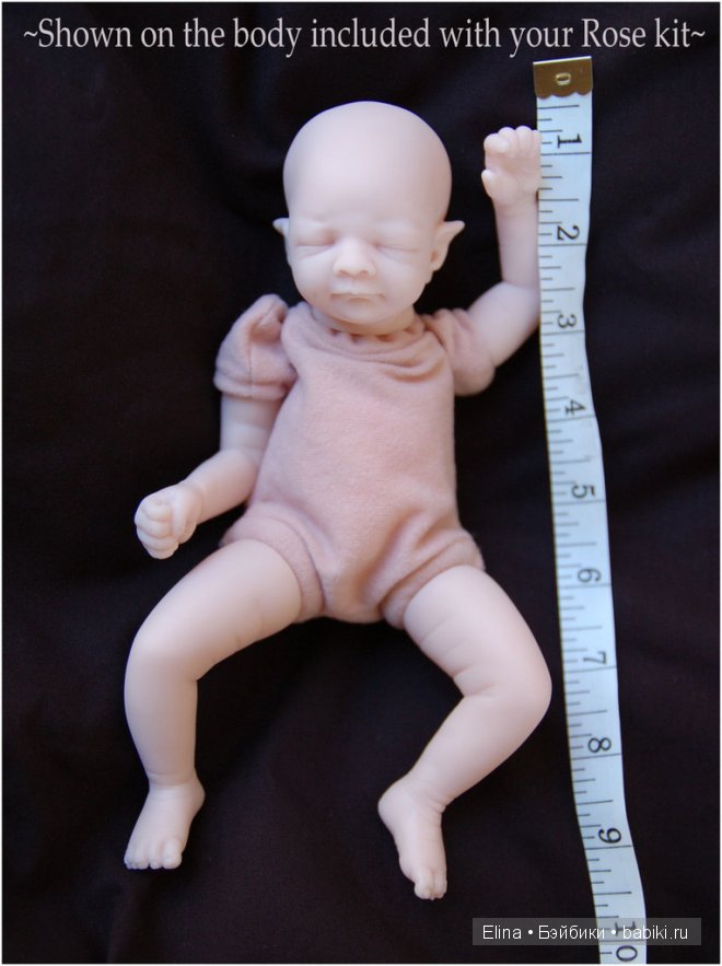 Little Pixie ROSE FAIRY very LE Reborn kit by Shawna Clymer (фото 5)