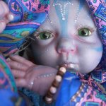 Поону (Полина) аватарёнок - кукла Элины Кудрявцевой