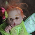 Офелька-Цветочек. Кукла реборн Элины Кудрявцевой