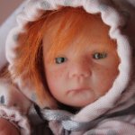 Манюня мини кукла-реборн Элины Кудрвцевой