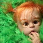 Чудо в перьях, кукла-реборн Элины Кудрявцевой