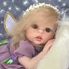 Цветочек-кукла реборн Элины Кудрявцевой